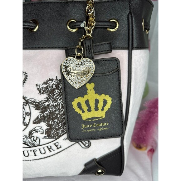 Juicy Couture Daydreamer Tote, Chiffon Pink/chocolate - Picture 3 of 6